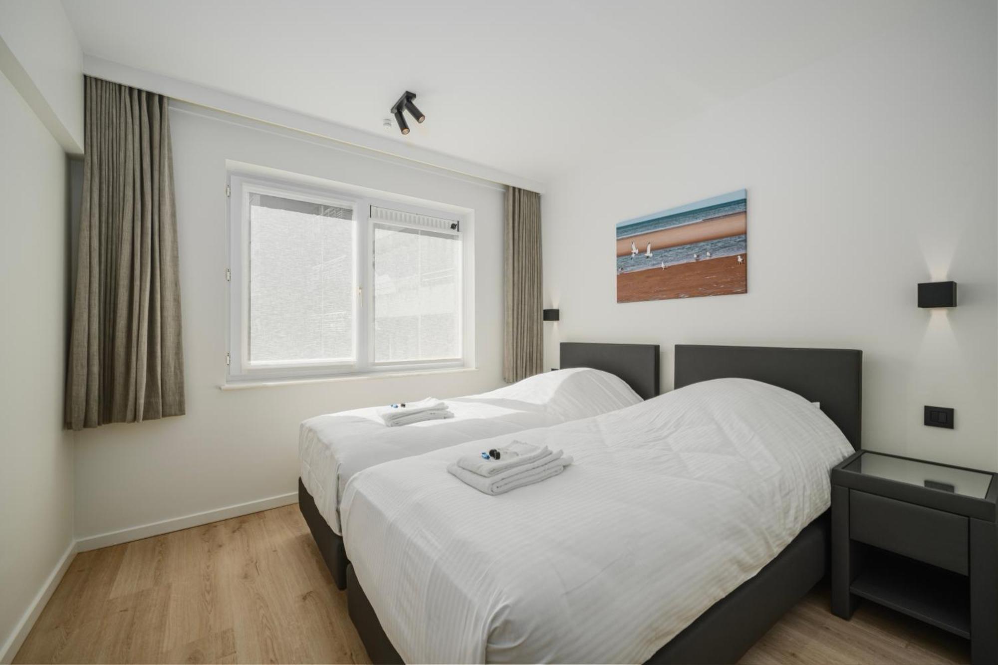 Luxe Comfort App Met Zijdelings Zeezicht En In Centrum Appartement *